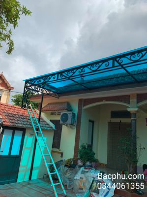 Thi công tấm lợp lấy sáng Polycarbonate