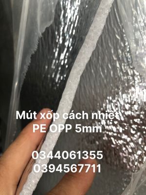 Mút Xốp Cách Nhiệt PE OPP 5mm