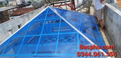 Thi Công Tấm Lợp Lấy Sáng  Polycarbonate tại Hà Nội